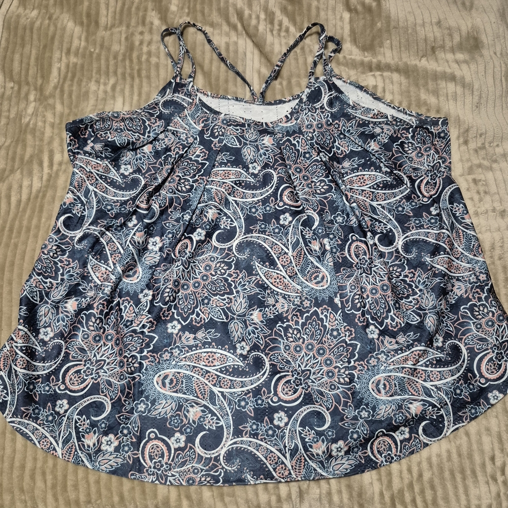 Paisley Print Women's Top